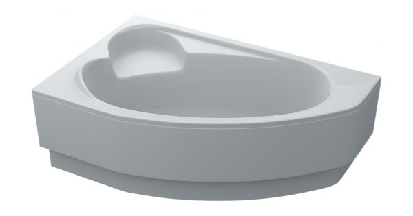 Ванна Swan Leoni левая 170х110 акриловая асимметричная с панелью - L.02 ...